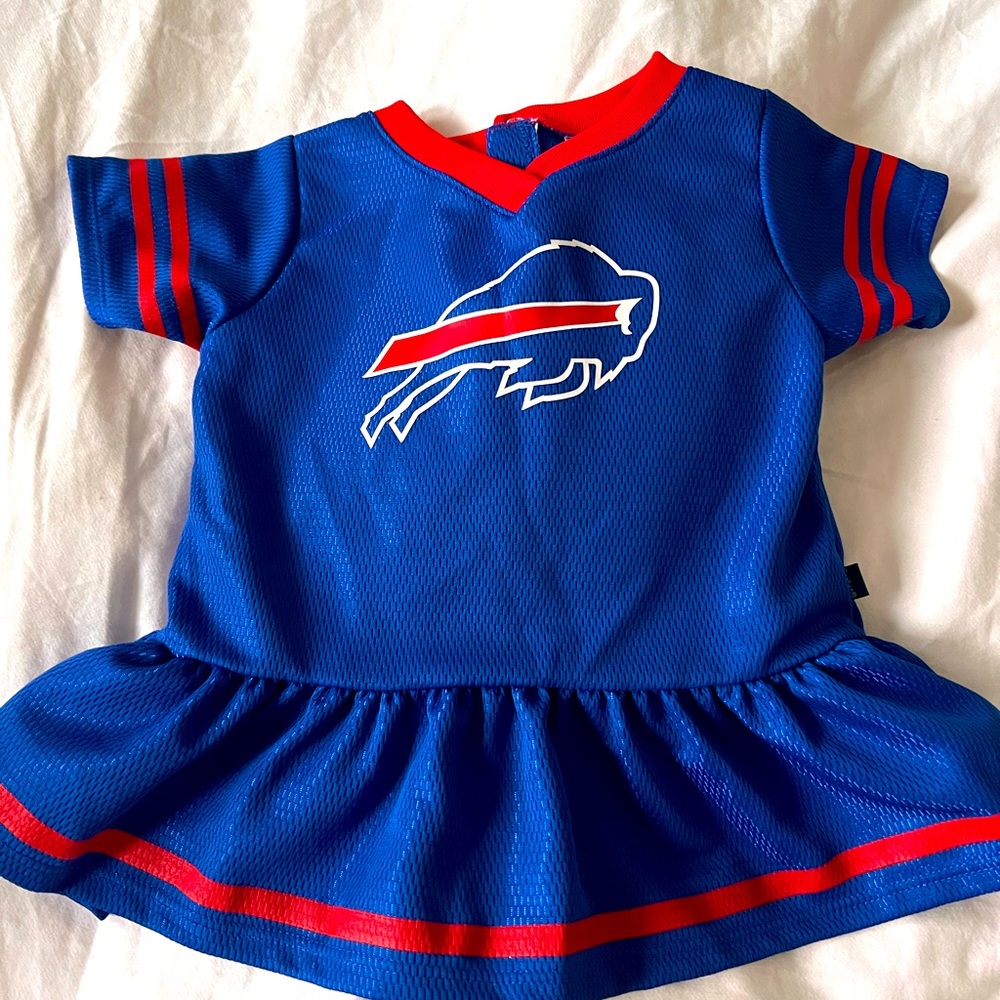 Buffalo Bills Peplum Jersey 6-12 months